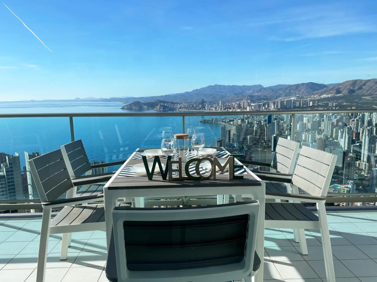 Skyline 41 Gran Lujo, Terraza Grande Y Vistas Al Mar - Planta 41 Apartment Benidorm Exterior foto