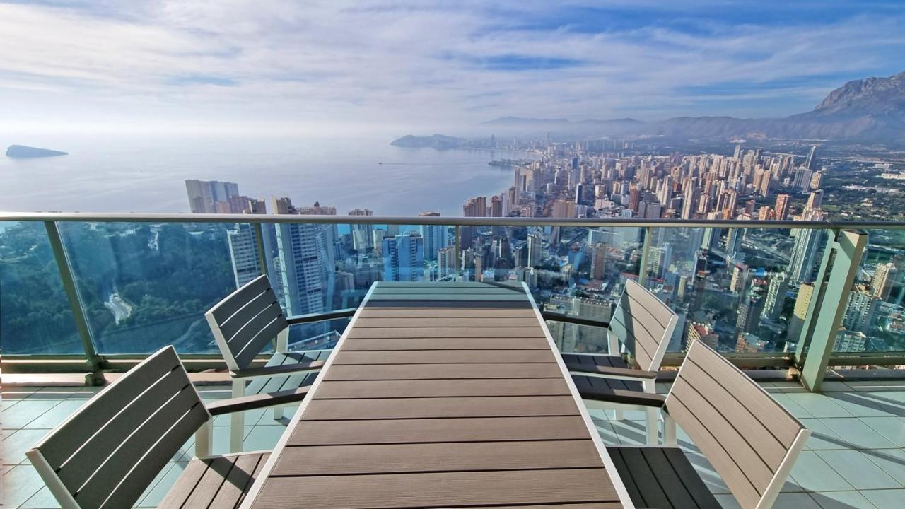 Skyline 41 Gran Lujo, Terraza Grande Y Vistas Al Mar - Planta 41 Apartment Benidorm Exterior foto
