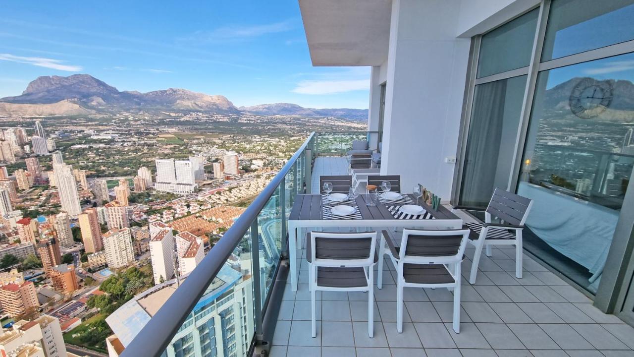 Skyline 41 Gran Lujo, Terraza Grande Y Vistas Al Mar - Planta 41 Apartment Benidorm Exterior foto