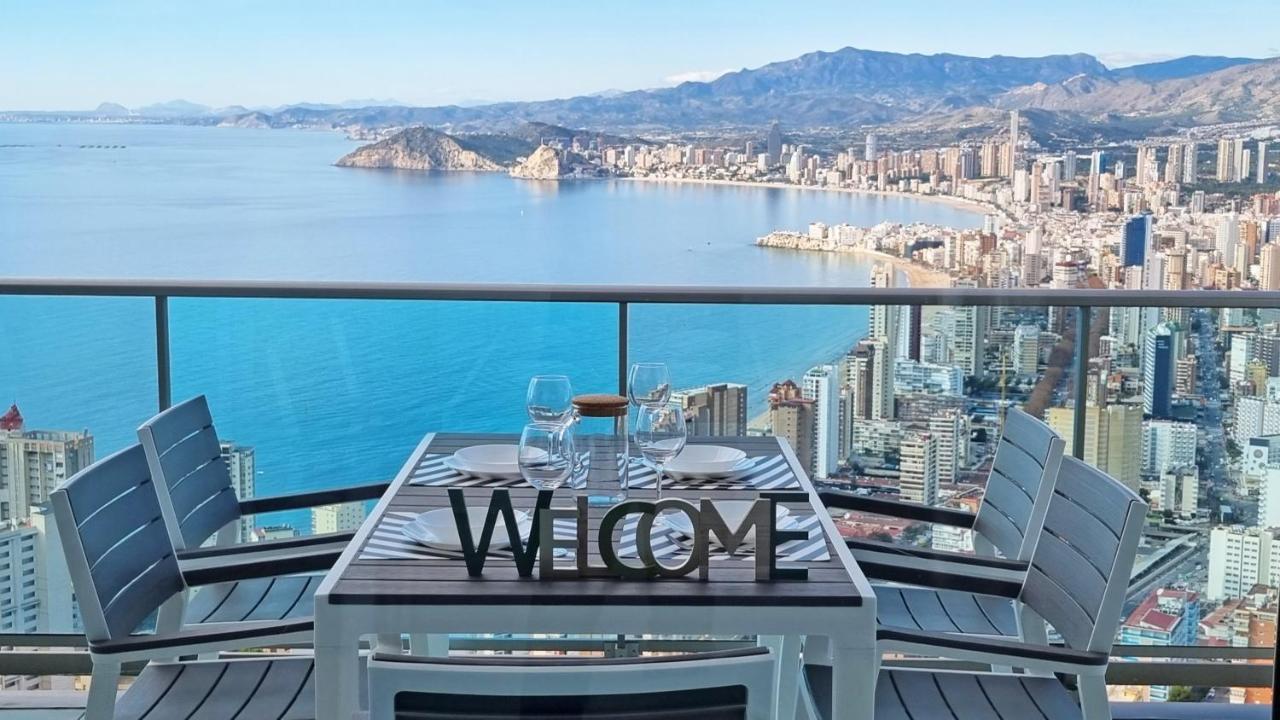 Skyline 41 Gran Lujo, Terraza Grande Y Vistas Al Mar - Planta 41 Apartment Benidorm Exterior foto