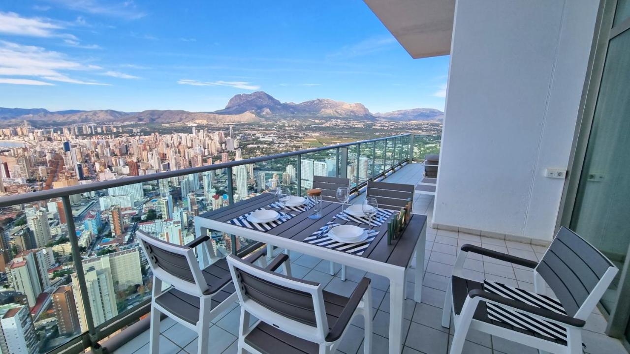 Skyline 41 Gran Lujo, Terraza Grande Y Vistas Al Mar - Planta 41 Apartment Benidorm Exterior foto