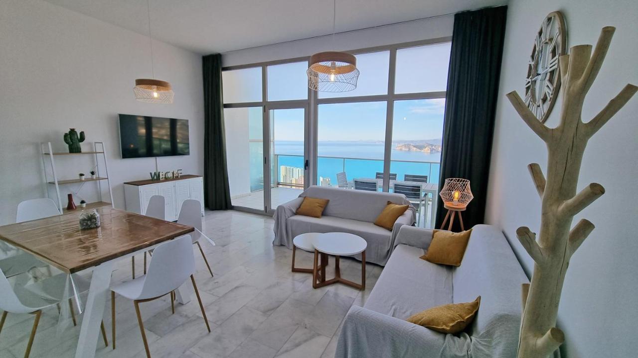 Skyline 41 Gran Lujo, Terraza Grande Y Vistas Al Mar - Planta 41 Apartment Benidorm Exterior foto
