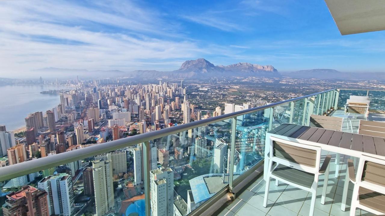 Skyline 41 Gran Lujo, Terraza Grande Y Vistas Al Mar - Planta 41 Apartment Benidorm Exterior foto